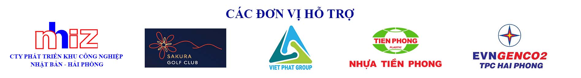 Các đơn vị hỗ trợ